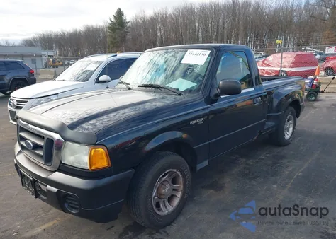 2004 Ford Ranger Xl/Xlt z USA, uszkodzony, nr VIN 1FTYR10DX4PA82446